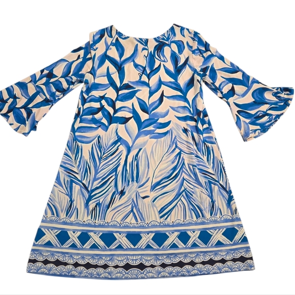 Lilly Pulitzer Ophelia Pink Tropics Heat Wave Engineered Swing Dress - Picture 3 of 6